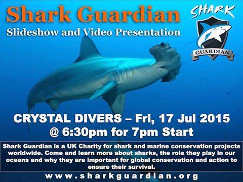 shark Guradian presentation in Bali at Crystal Divers